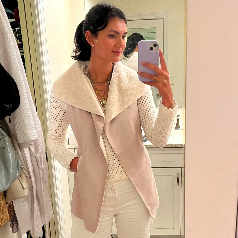 Faux Shearling Vest
